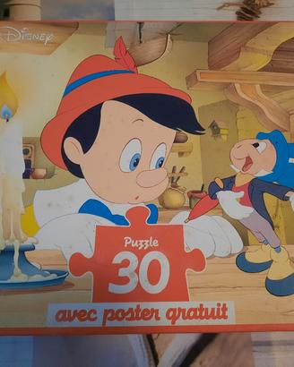 Puzzle Pinocchio 30 pezzi - 1991