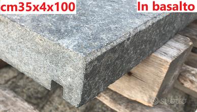 Copertina Coprimuro Davanzale in pietra basalto