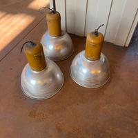 Lampade capannone vintage