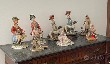 COLLEZIONE PREGIATE STATUE CAPODIMONTE