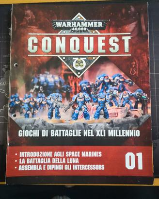 Warhammer 40000 40k Conquest RIVISTA n.01