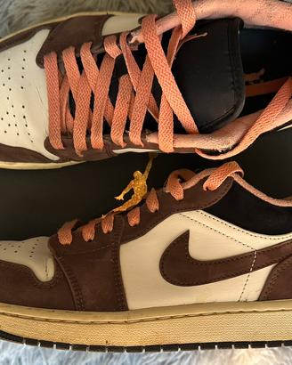 Nike air jordan 1 Low mocha - sneakers scarpe uomo