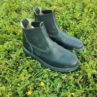 stivaletti equitazione bambina in cuoio numero 31