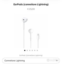 Apple EarPods (connettore Lightining)