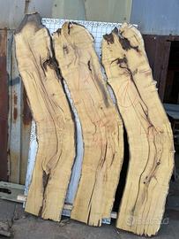 Dischi di legno artigianali - Fette di gelso