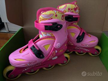Pattini in linea per bambina