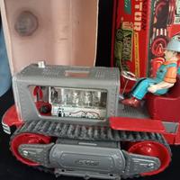 trattore giocattolo latta anni 50 