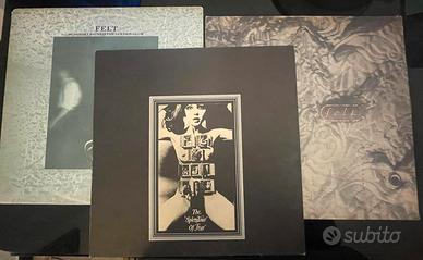 Felt - lotto 3 vinili cherry record NM/VG+ RARI