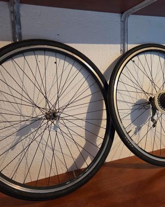 Ruote coppie, singole, complete e non