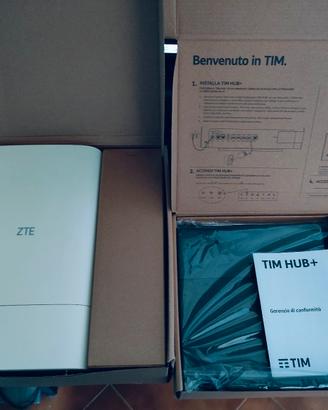 Kit Antenna 4G ZTE MF268 + Modem TIM Hub+ Completo