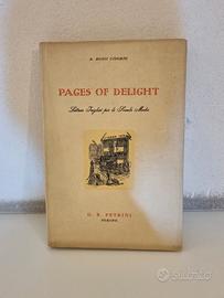 Libro Pages of delight anno 1958 