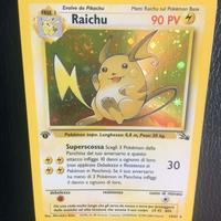 Pokemon, Raichu, Fossil, FO 14, 14/62