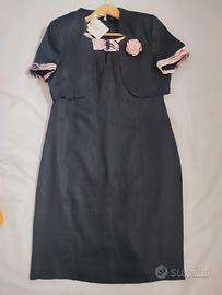 Completo 100% Lino,donna,taglia L/XL,nuovo