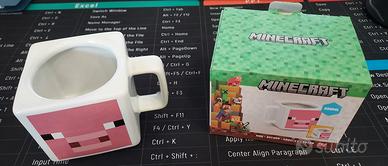 TAZZA MINECRAFT PIG