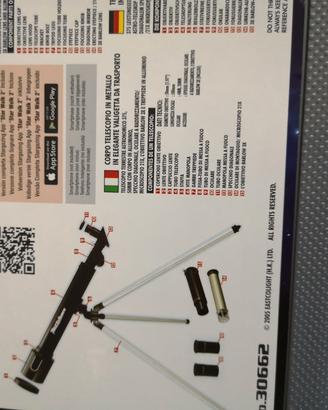 telescopio, tele scienze clementoni