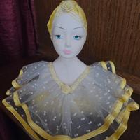 Busto in porcellana vintage 