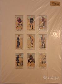 golfers cigarette card 9pzfigurine delle sigarette