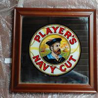 Quadro a specchio pubblicitario Player's Navy Cut
