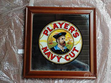Quadro a specchio pubblicitario Player's Navy Cut