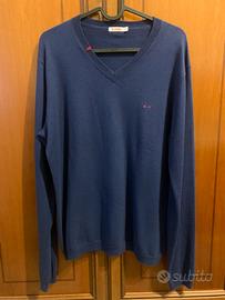 PULLOVER SCOLLO A V - SUN 68