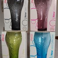 Bicchieri colorati Coca Cola