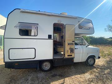 Mini Camper Ford Transit 1982 d’epoca