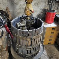 Torchio + macchina pigiatrice + tini