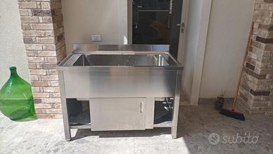 Lavabo industriale in inox