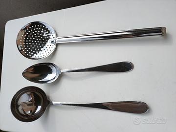 Set cucina cucchiaio mestolo schiumarola