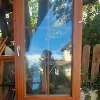 porta finestra in legno