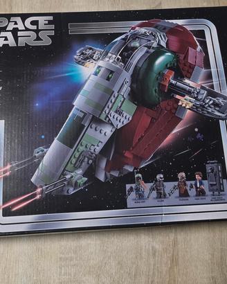 Stars Wars Nave Slave I 1007 pz con figures gioco
