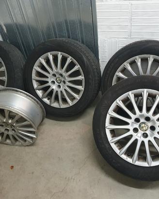  5 cerchi in lega cerchio 16 alfa 147
