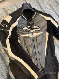 TUTA MOTO IN PELLE GIUDICI