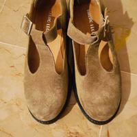 Scarpe Mary Jane in camoscio MAURO LEONE - TG 40