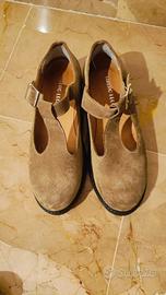 Scarpe Mary Jane in camoscio MAURO LEONE - TG 40