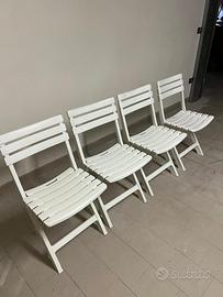 Sedie pieghevoli per esterno