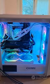 PC GAMING - 2 tastiere - 1 monitor - 1 mouse 