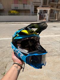 Casco cross taglia xl