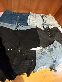 6 paia jeens corti