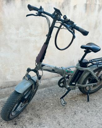 Bici fat bike elettrica