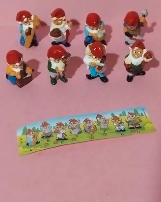 Kinder Sorpresa/ Nani Artigiani 1992/ Con Cartina 