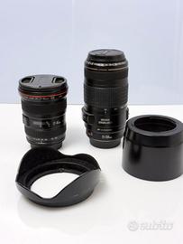 Obiettivi Canon Ef 17-40 e Ef 70-300 IS