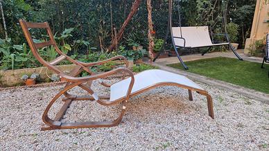 Poltrona Cest Long in Legno 