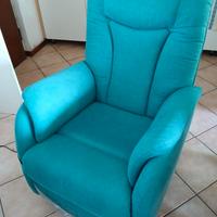 Poltrona Relax Alzapersona Altea 2 Motori - Tessut