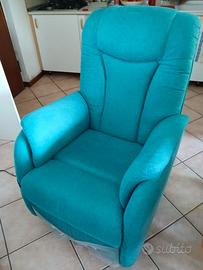 Poltrona Relax Alzapersona Altea 2 Motori - Tessut