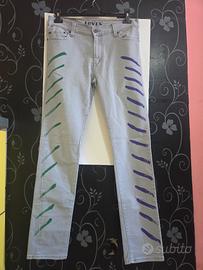 Jeans Levi's 510 Super Skinny W33 L32 Uomo 