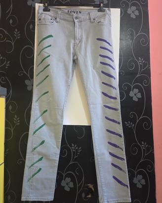 Jeans Levi's 510 Super Skinny W33 L32 Uomo 