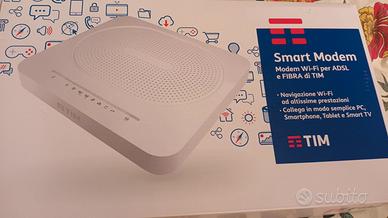 Smart modem Tim per fibra e 2 telefoni