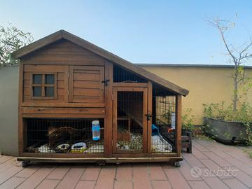 Conigliera in Legno