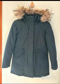 Parka blu woolrich bambina 10 anno